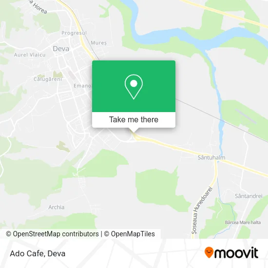 Ado Cafe map