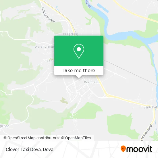 Clever Taxi Deva map