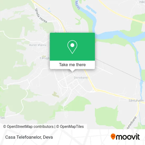 Casa Telefoanelor map