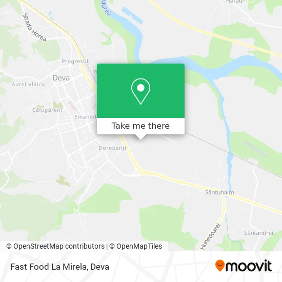 Fast Food La Mirela map