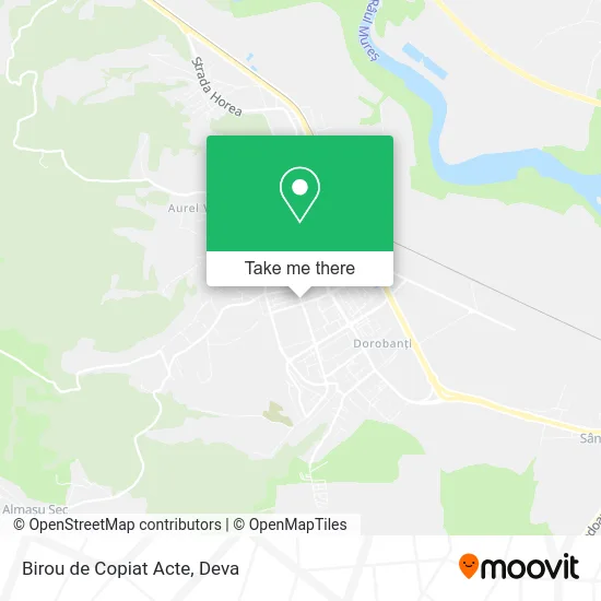 Birou de Copiat Acte map