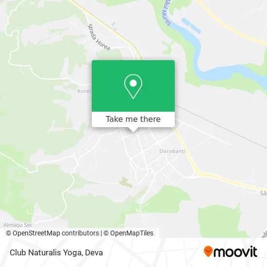 Club Naturalis Yoga map