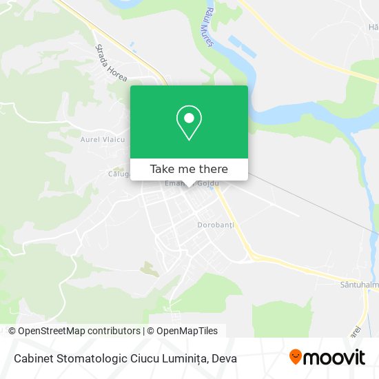 Cabinet Stomatologic Ciucu Luminița map