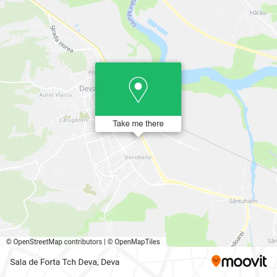 Sala de Forta Tch Deva map