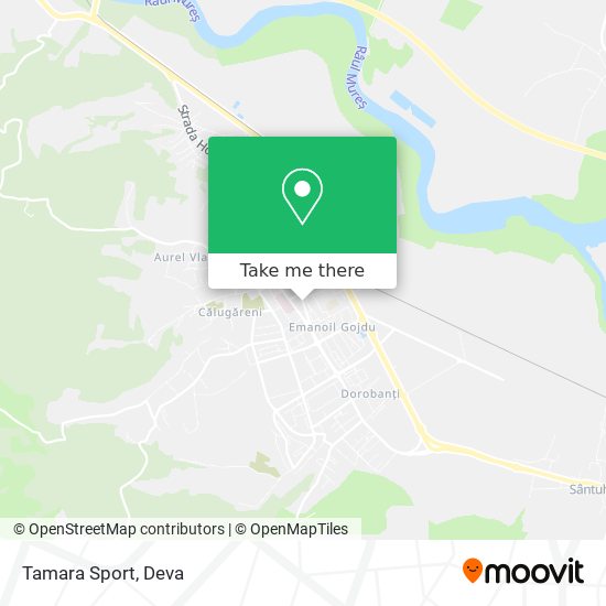 Tamara Sport map