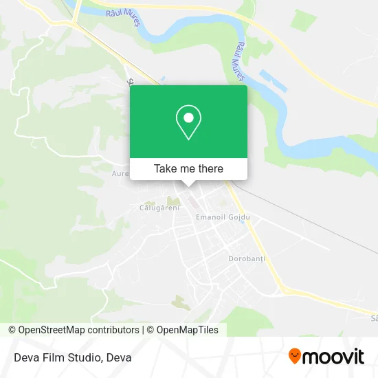 Deva Film Studio map