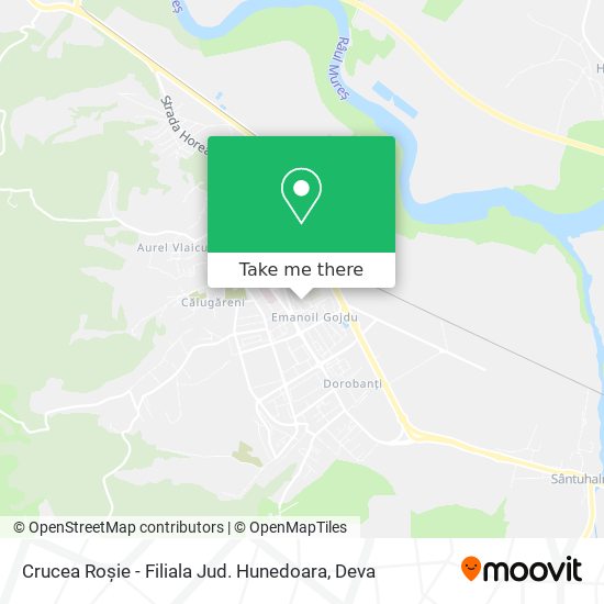 Crucea Roșie - Filiala Jud. Hunedoara map