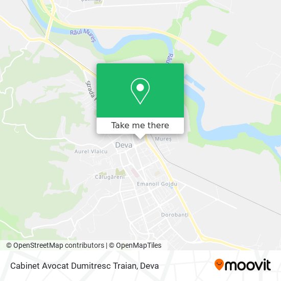 Cabinet Avocat Dumitresc Traian map