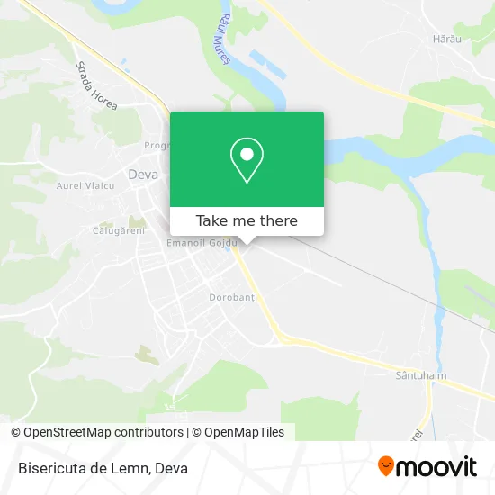 Bisericuta de Lemn map