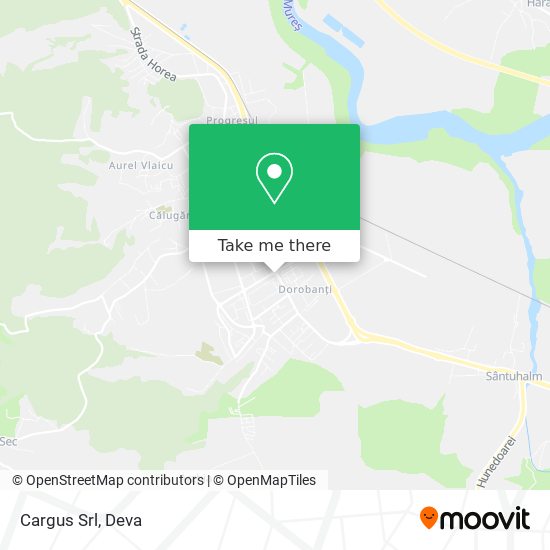 Cargus Srl map