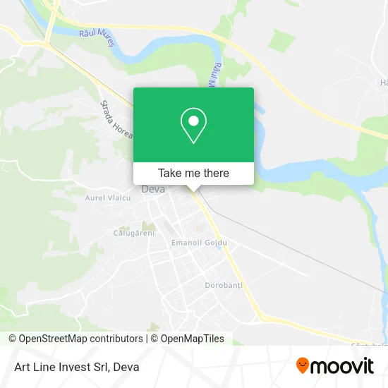 Art Line Invest Srl map