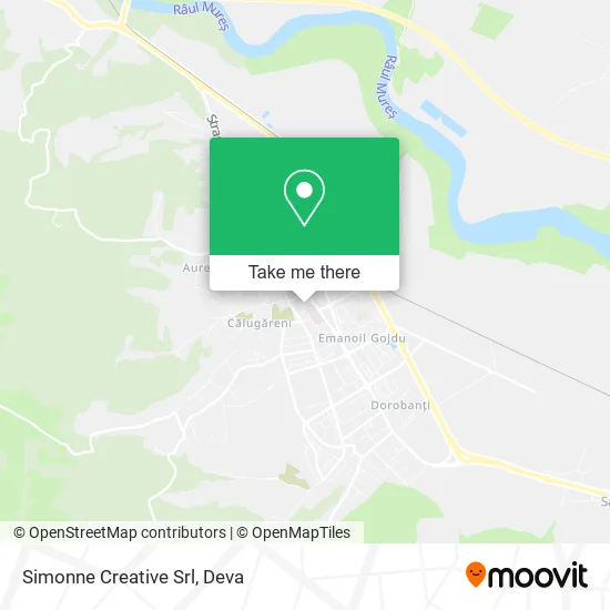 Simonne Creative Srl map