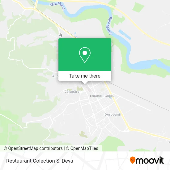 Restaurant Colection S map