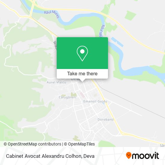 Cabinet Avocat Alexandru Colhon map