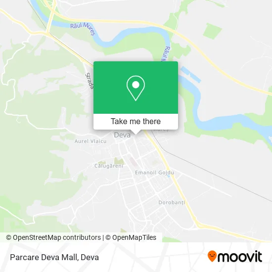 Parcare Deva Mall map