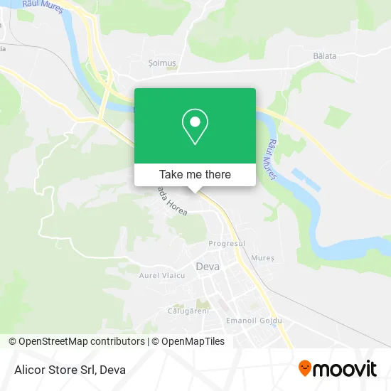 Alicor Store Srl map