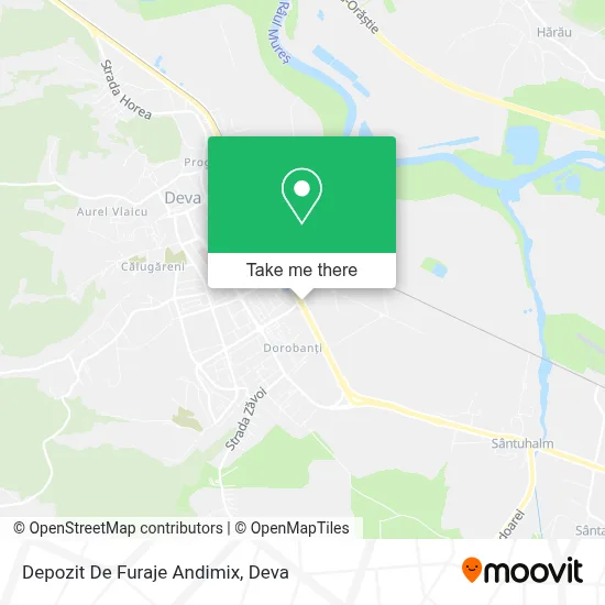 Depozit De Furaje Andimix map