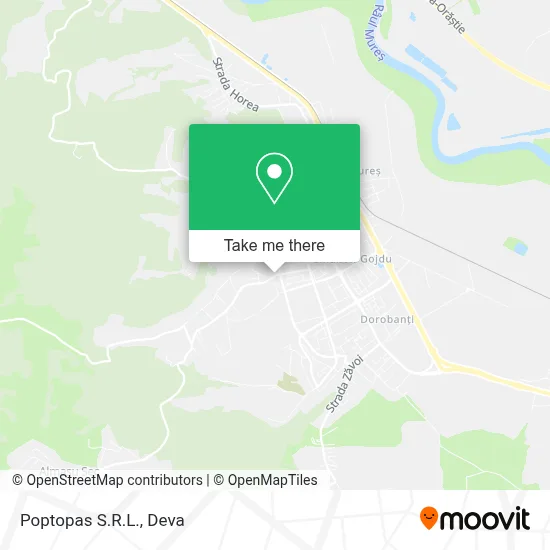 Poptopas S.R.L. map