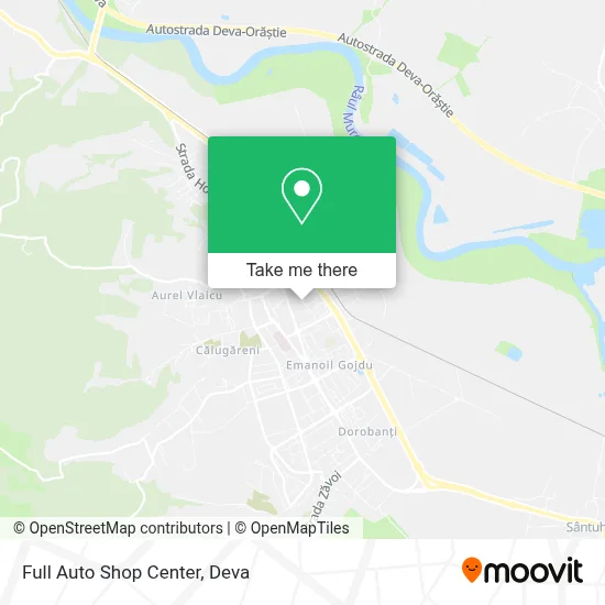 Full Auto Shop Center map