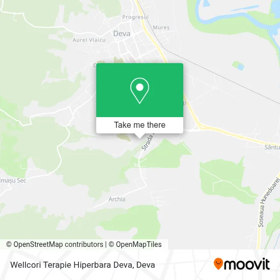 Wellcori Terapie Hiperbara Deva map