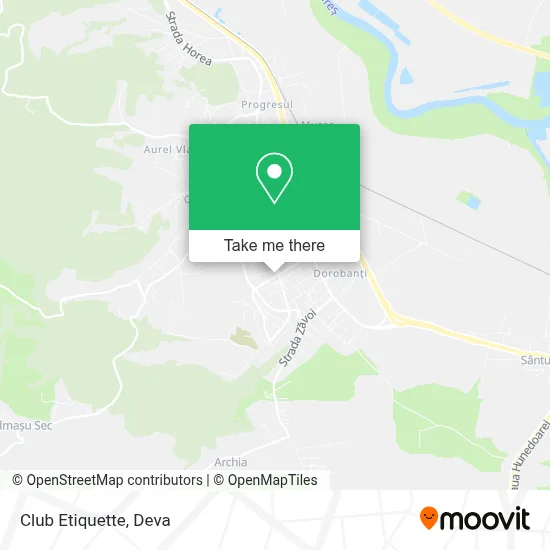 Club Etiquette map