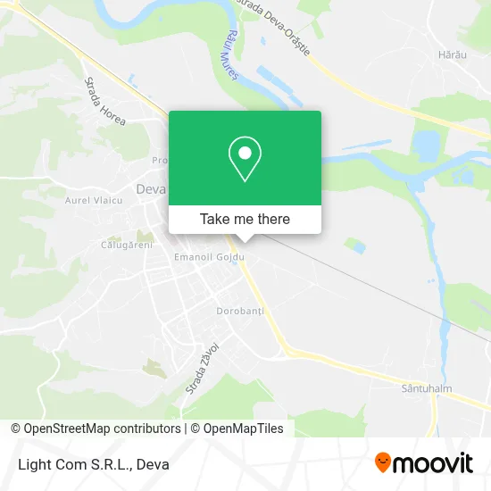 Light Com S.R.L. map