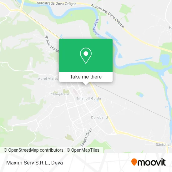 Maxim Serv S.R.L. map