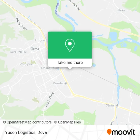 Yusen Logistics map