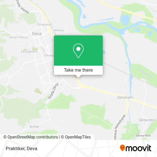 Praktiker map