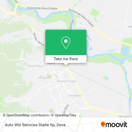 Auto Wis Services-Statie Itp map