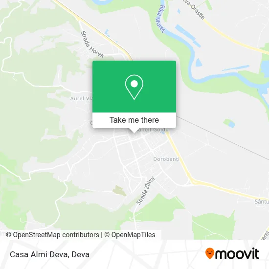 Casa Almi Deva map