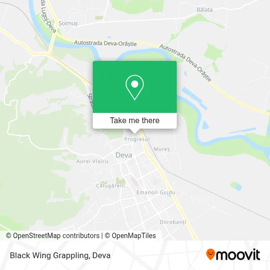 Black Wing Grappling map