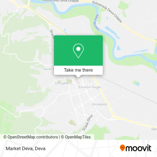 Market Deva map