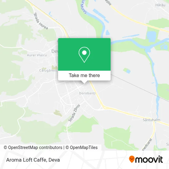 Aroma Loft Caffe map
