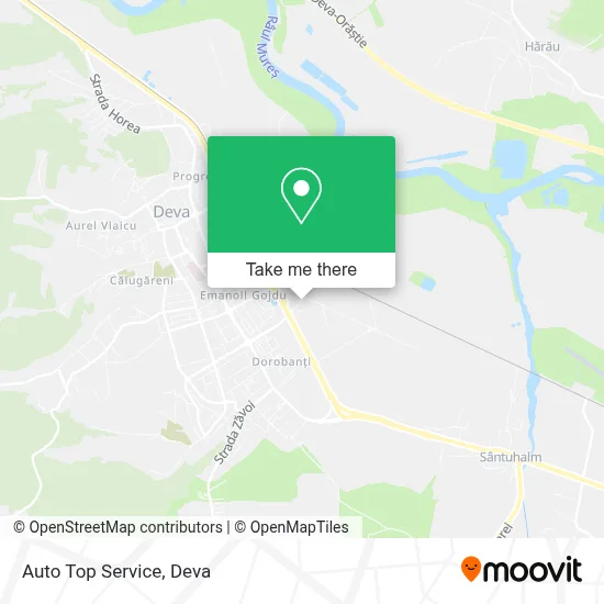 Auto Top Service map