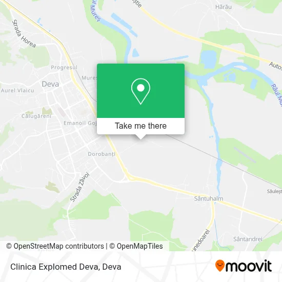 Clinica Explomed Deva map