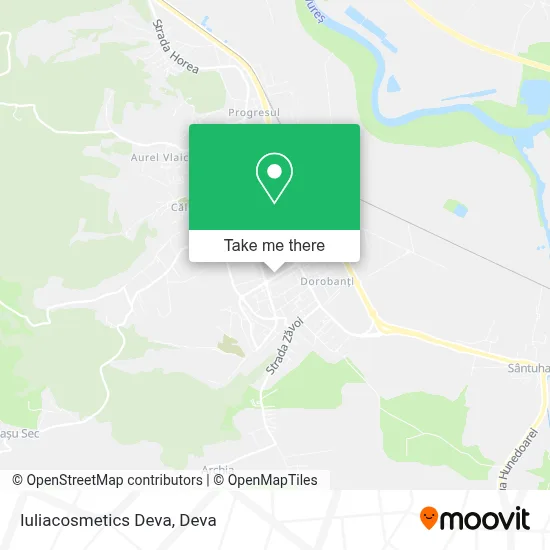 Iuliacosmetics Deva map