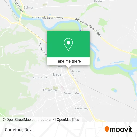 Carrefour map