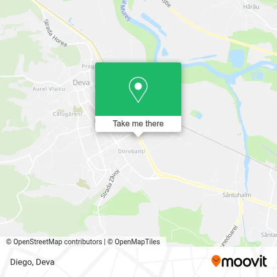 Diego map