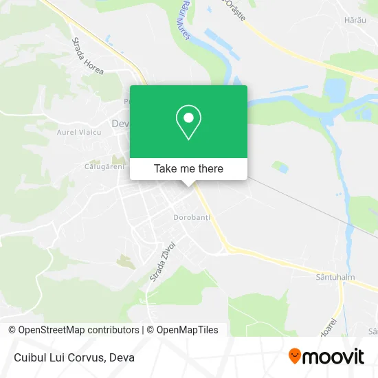 Cuibul Lui Corvus map