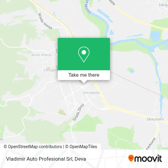 Vladimir Auto Profesional Srl map