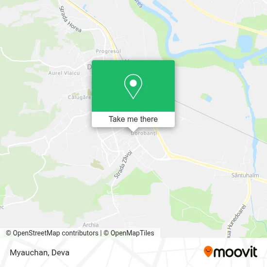 Myauchan map