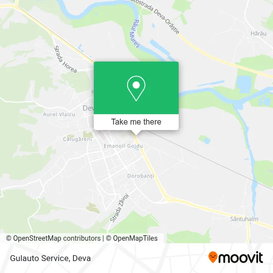Gulauto Service map
