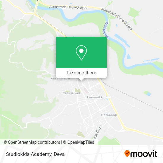 Studiokids Academy map