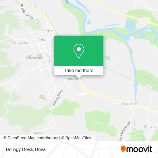 Demgy Deva map