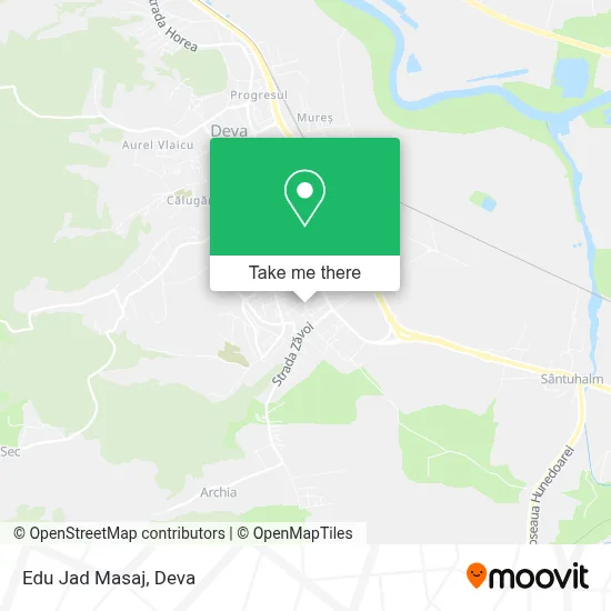 Edu Jad Masaj map