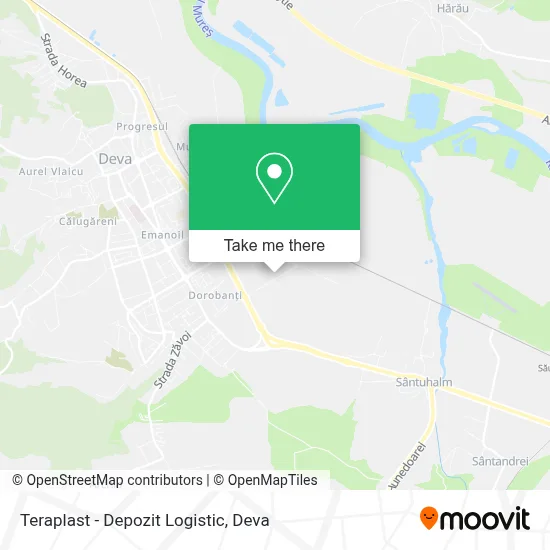 Teraplast - Depozit Logistic map