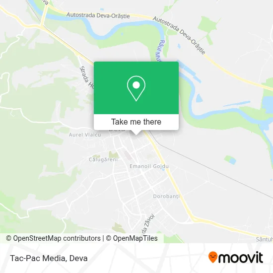 Tac-Pac Media map