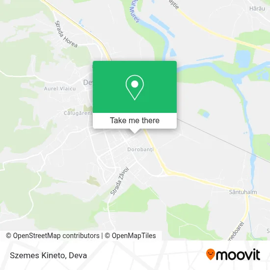 Szemes Kineto map
