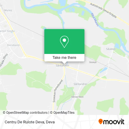 Centru De Rulote Deva map